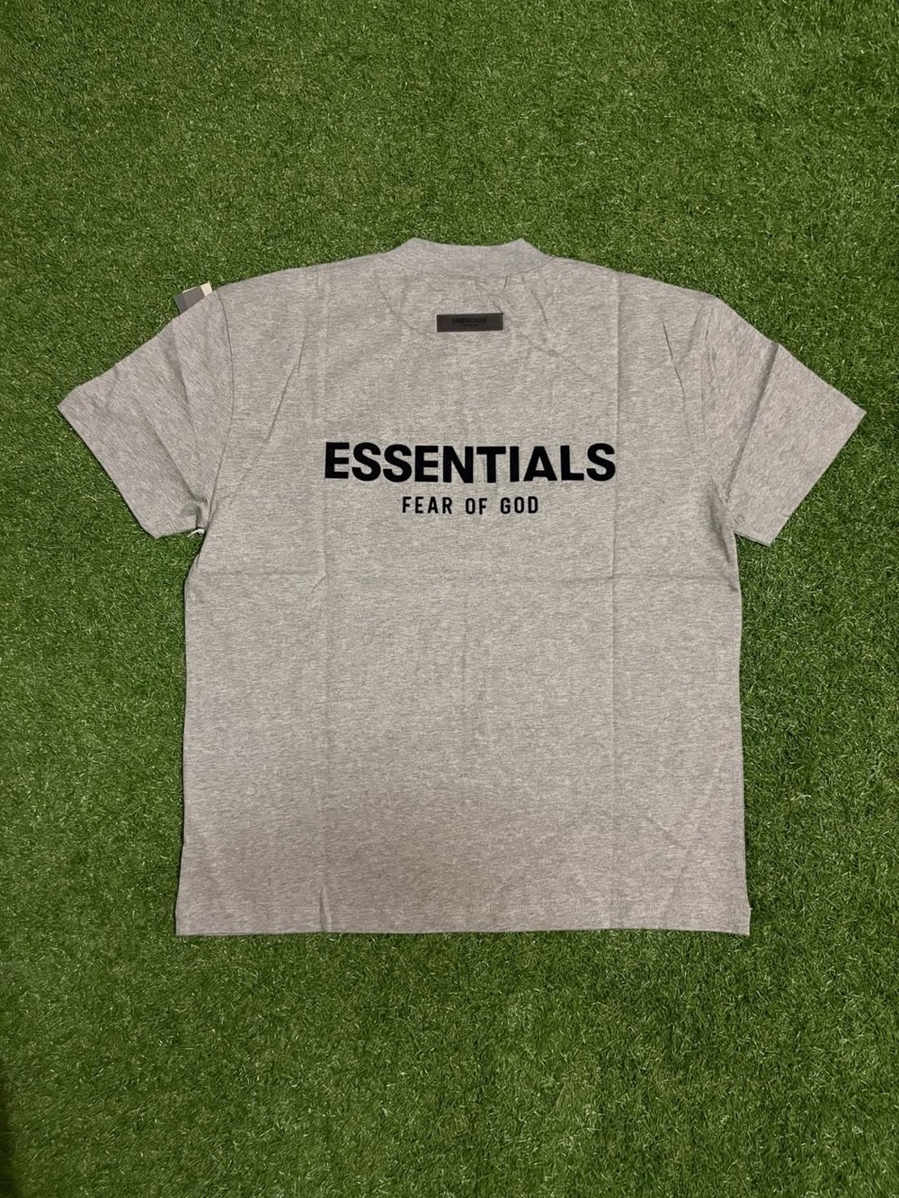 Essentials Fear of God Dark Oatmeal Tshirt